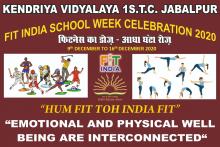 KV 1STC FIT INDIA SCHOOL CELEBRATION